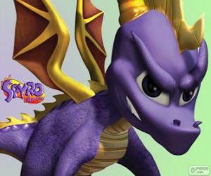 yapboz Genç ejderha Spyro, Spyro ana kahramanı Dragon video oyunları